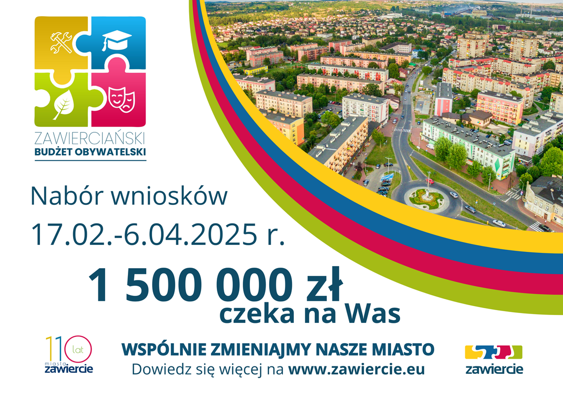 Do rozdzielenia półtora miliona na pomysły mieszkańców!