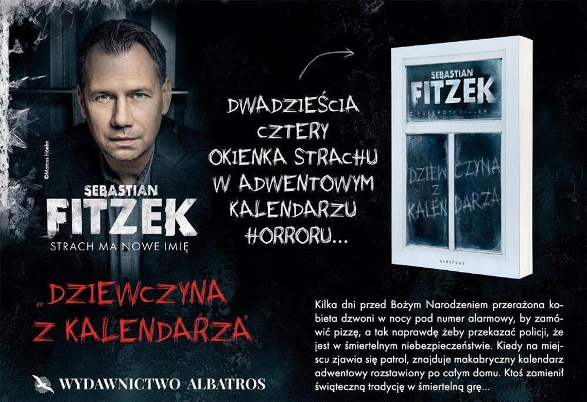 DZIEWCZYNA Z KALENDARZA Sebastian Fitzek Wydawnictwo Albatros DZIEWCZYNA Z KALENDARZA Sebastian Fitzek Wydawnictwo Albatros