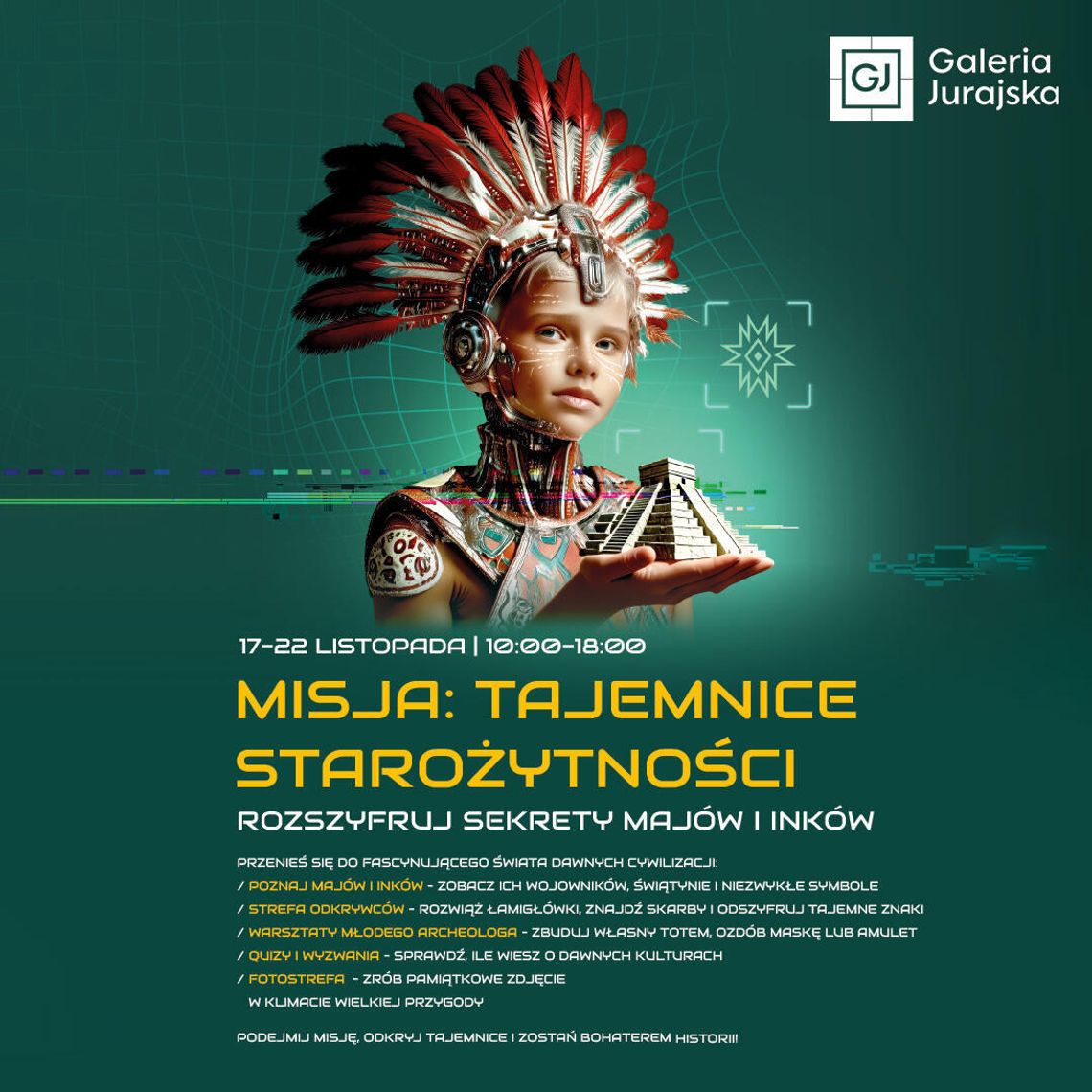 Inkowie i Majowie w Jurajskiej? W galerii stanęła nietypowa wystawa