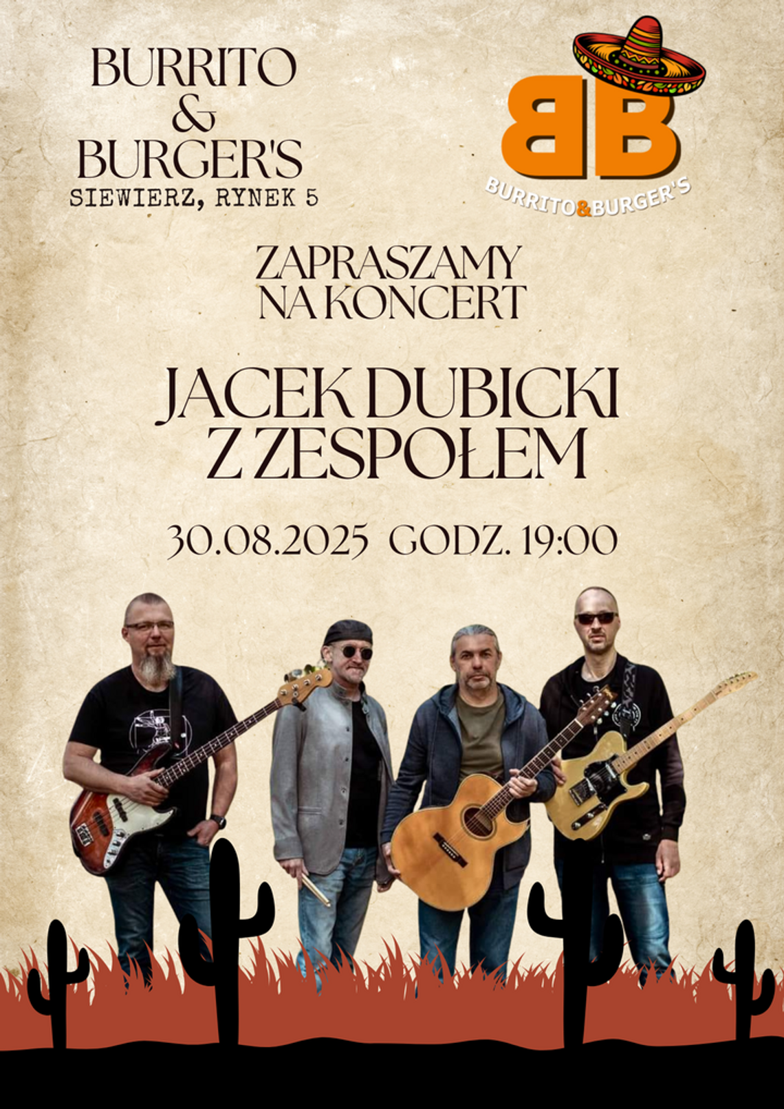 Jacek Dubicki w Burrito&Burger’s w Siewierzu