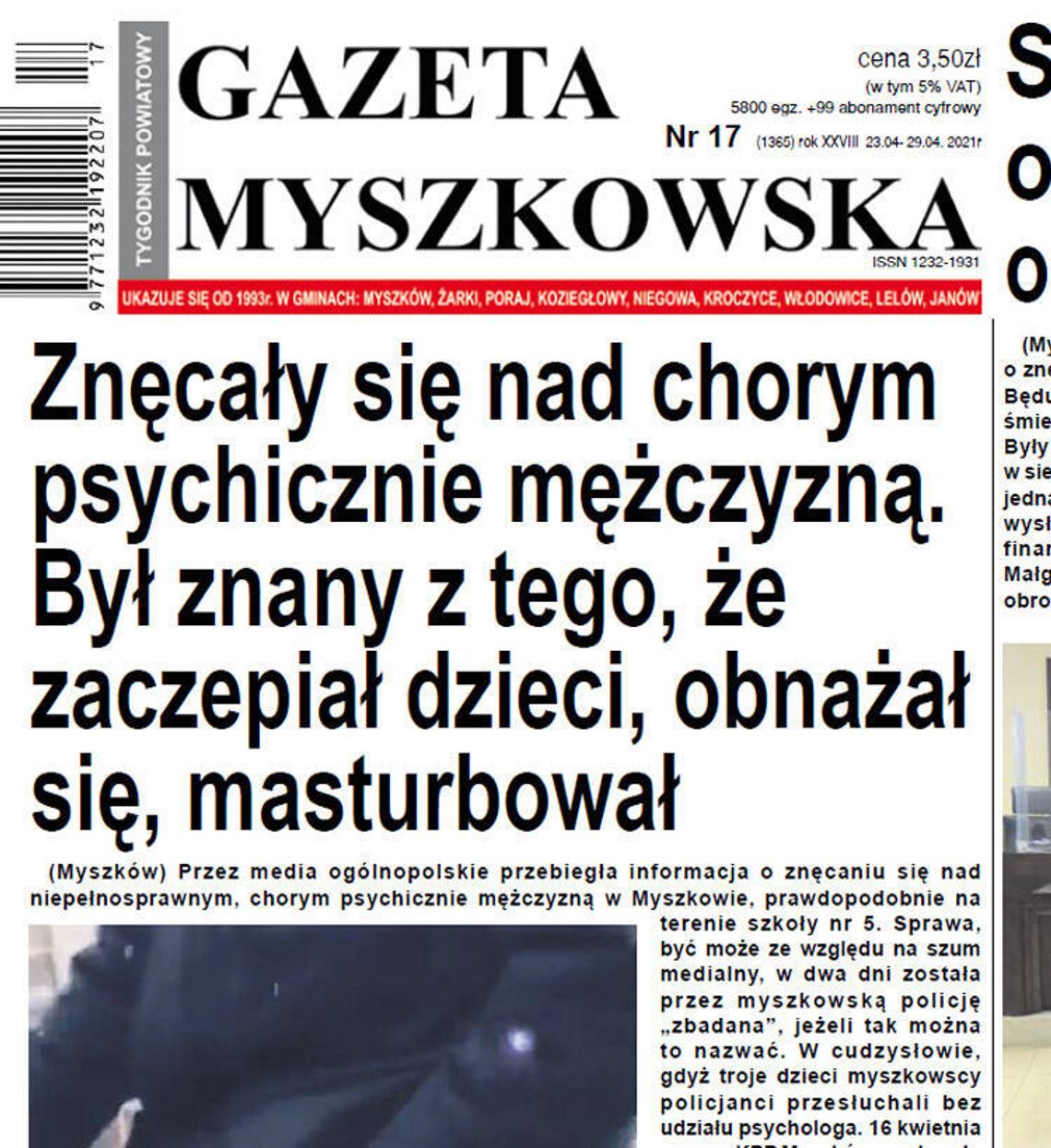JEST ŚLEDZTWO W SPRAWIE CZYNÓW PEDOFILSKICH! ALE DOPIERO PO INTERWENCJI NASZEJ GAZETY