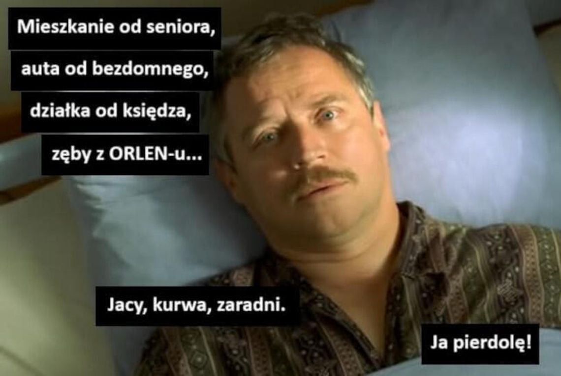 Maybach, zęby ze stacji benzynowej, a mieszkanie od seniora z DPS...