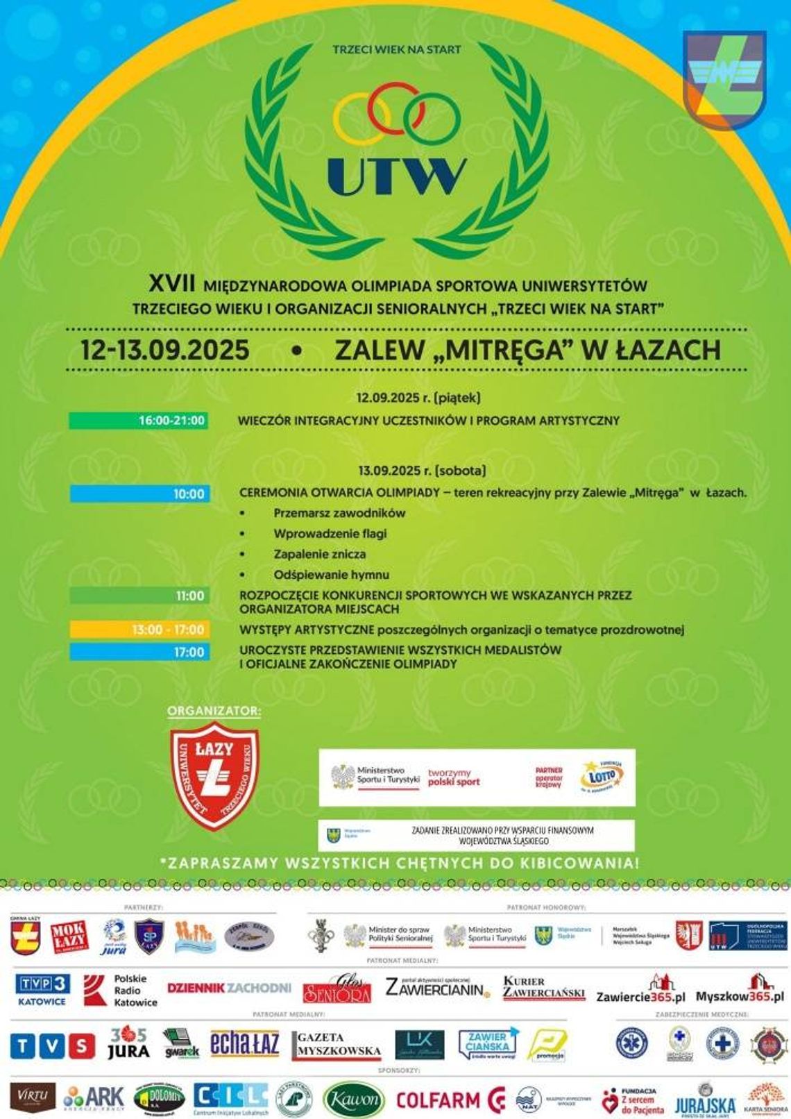 MIĘDZYNARODOWA OLIMPIADA UTW W ŁAZACH 2025