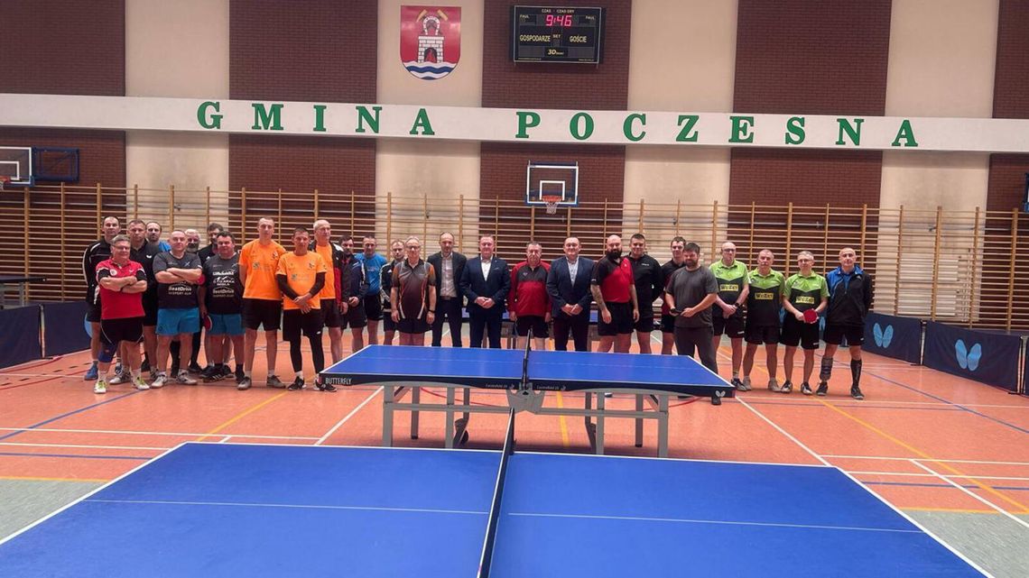 MIESZKAŃCY GMINY ŻARKI DRUŻYNOWYMI MISTRZAMI POLSKI AMATORÓW W TENISIE STOŁOWYM