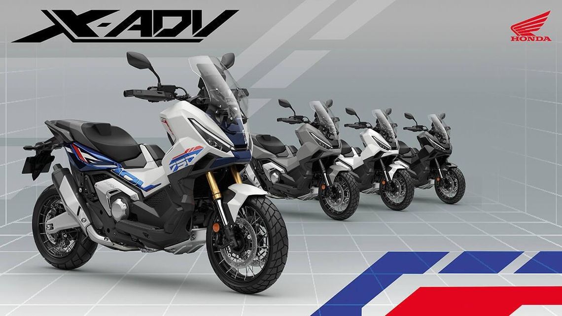 Odświeżona paleta kolorów dla modeli Honda Forza 750 i X-ADV na rok 2026