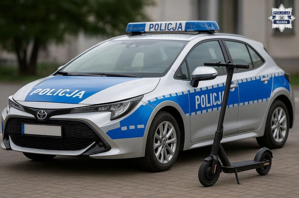 Pijany 31- latek jechał hulajnogą elektryczną