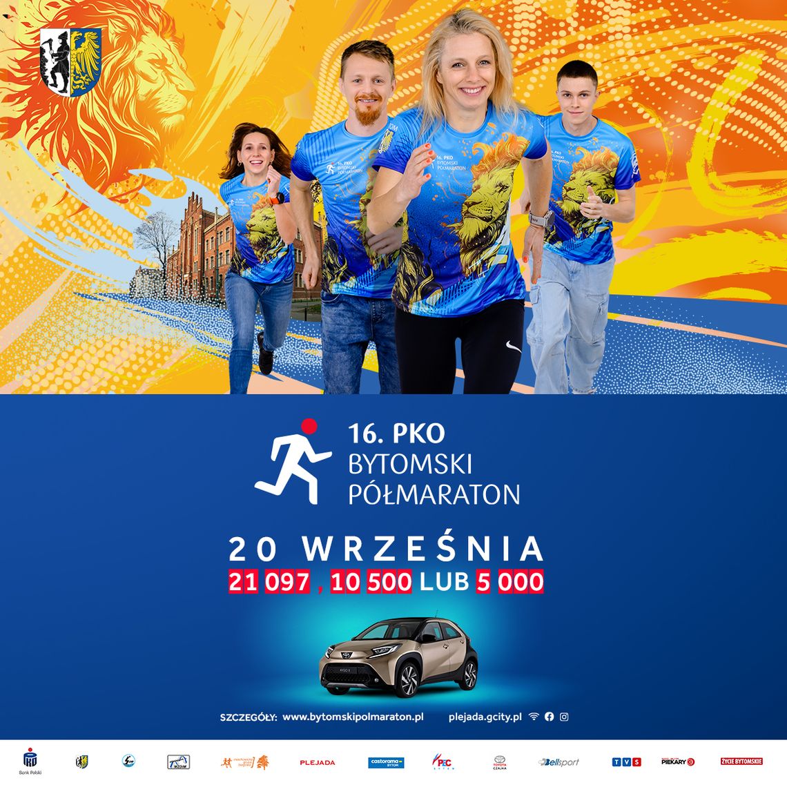 PKO Bytomski Półmaraton 2025 – nowa trasa, ta sama sportowa pasja!