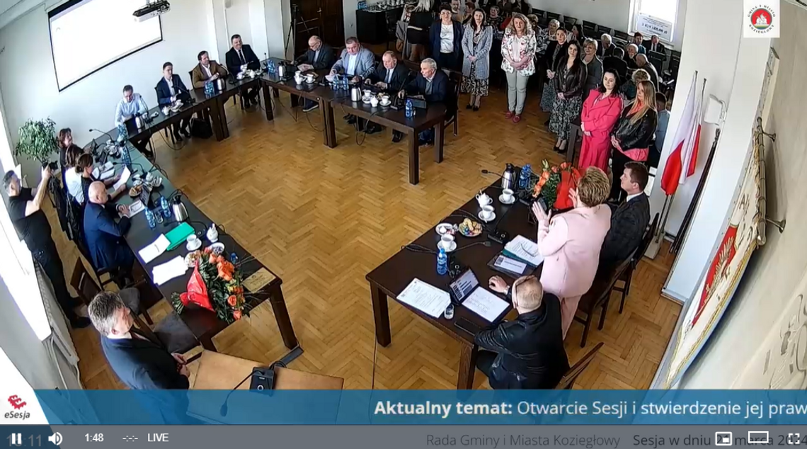 Podsumowanie kadencji Rady Gminy i Miasta w Koziegłowach