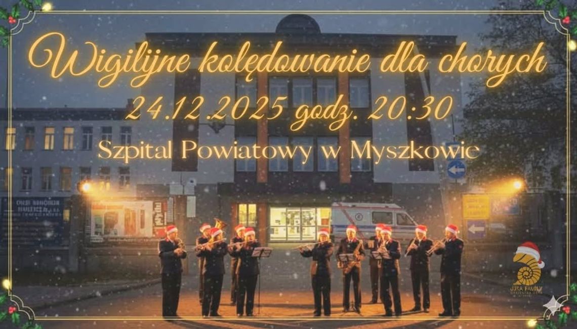 Prawdziwy koncert i NAPRAWDĘ w WIGILIĘ! DLA PACJENTÓW SZPITALA