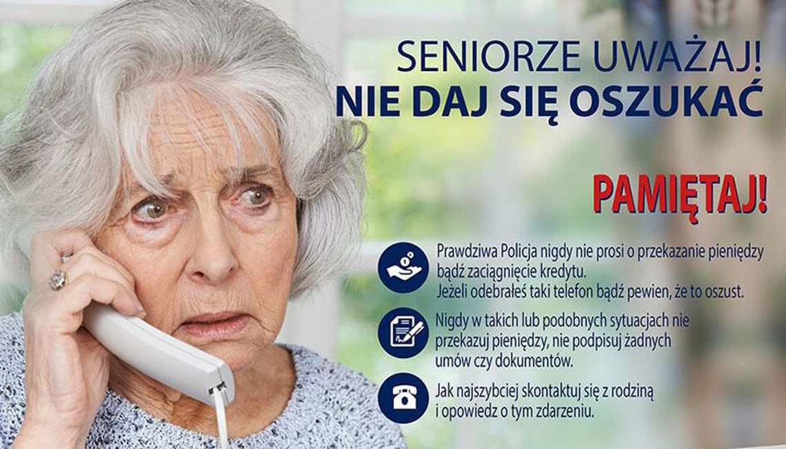 SENIORKA STRACIŁA 27-TYSIĘCY ZŁOTYCH. Numer "na fałszywą rzeczniczę Policji"