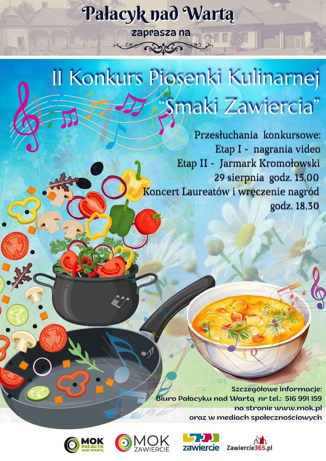 SMAKI ZAWIERCIA. Konkurs w czasie Jarmarku w Kromołowie SMAKI ZAWIERCIA. Konkurs w czasie Jarmarku w Kromołowie