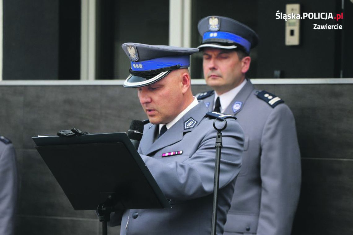 ŚWIĘTO POLICJI W ZAWIERCIAŃSKIEJ KOMENDZIE