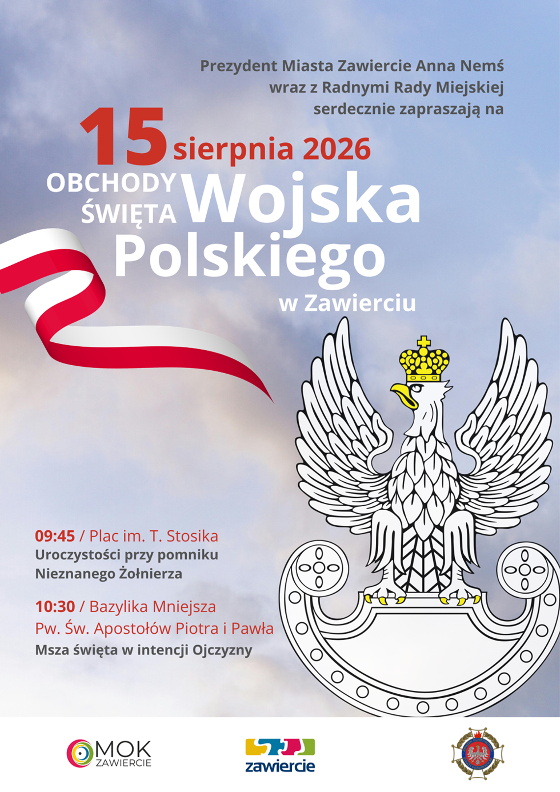Święto Wojska Polskiego w Zawierciu. To już 15 sierpnia Święto Wojska Polskiego w Zawierciu. To już 15 sierpnia