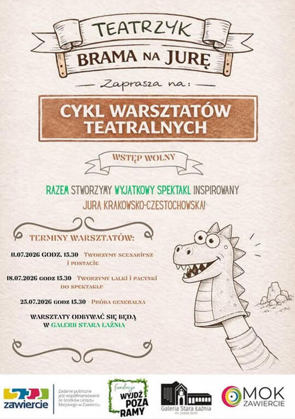 Teatralne soboty w galerii Stara Łaźnia Teatralne soboty w galerii Stara Łaźnia
