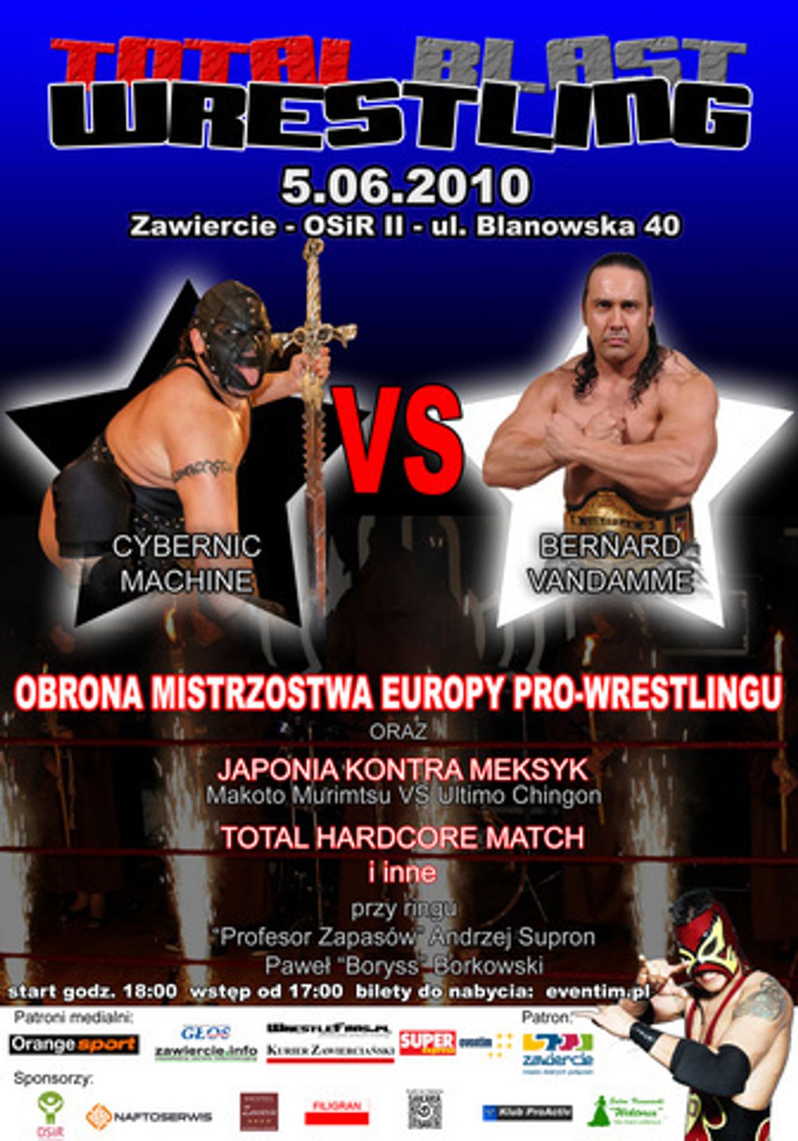 TOTAL BLAST WRESTLING W ZAWIERCIU