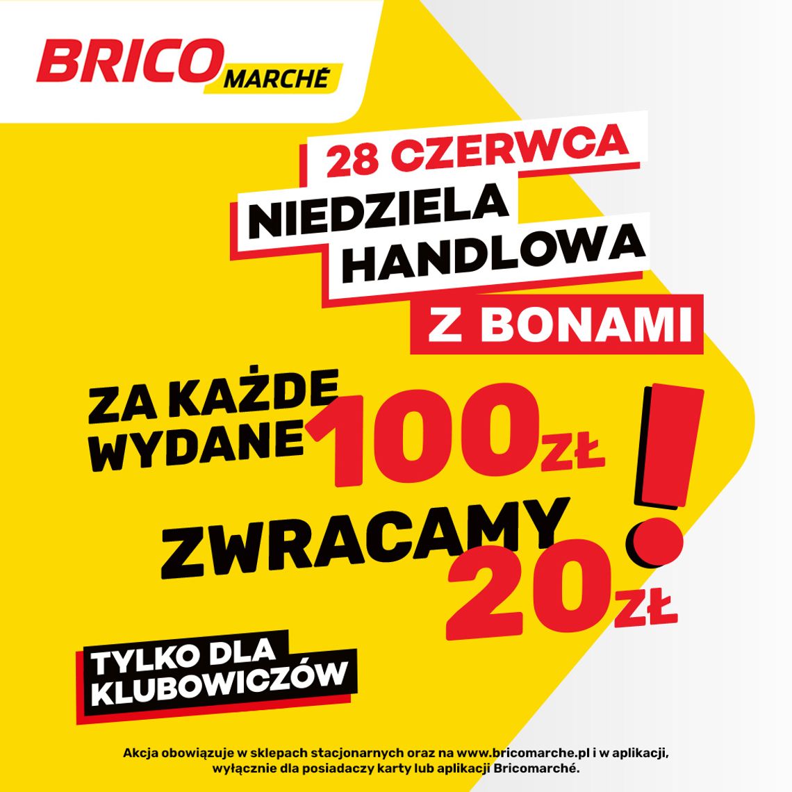 Upał? To może Niedziela Handlowa z Brico Marche!