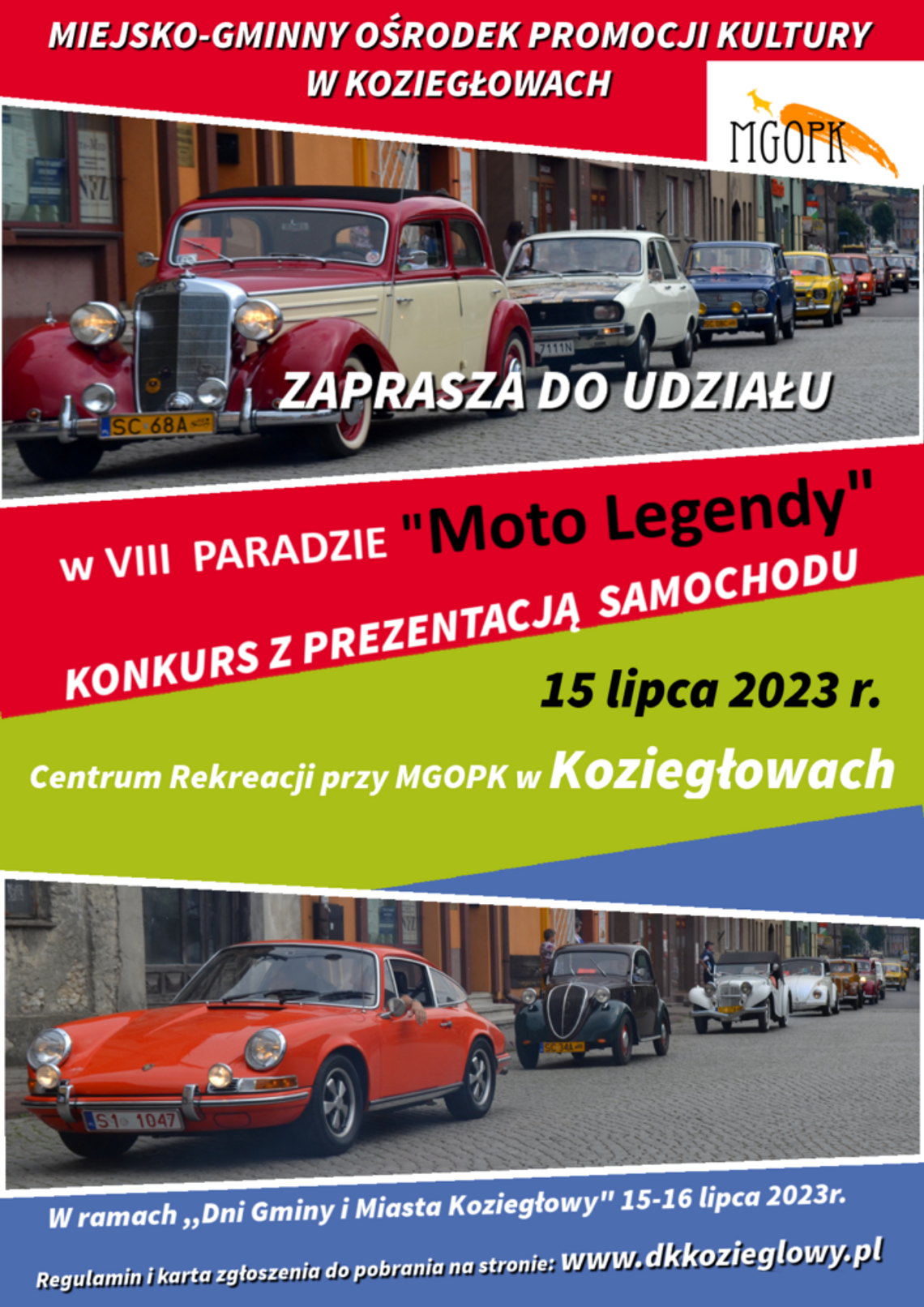 VIII Parada „Moto Legendy” w Koziegłowach