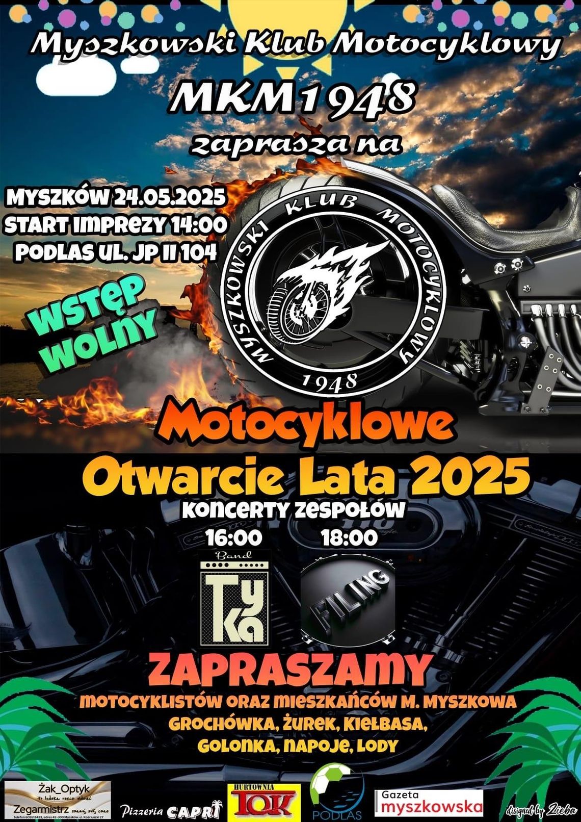 W MAJU PIKNIK w lipcu Skalny Zlot Motocyklowy W MAJU PIKNIK w lipcu Skalny Zlot Motocyklowy