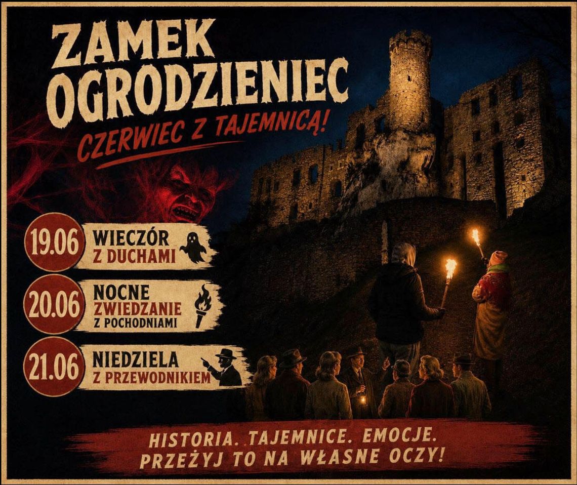 Weekend na Zamku Ogrodzieniec pełen tajemnic, historii i niezwykłych emocji Weekend na Zamku Ogrodzieniec pełen tajemnic, historii i niezwykłych emocji