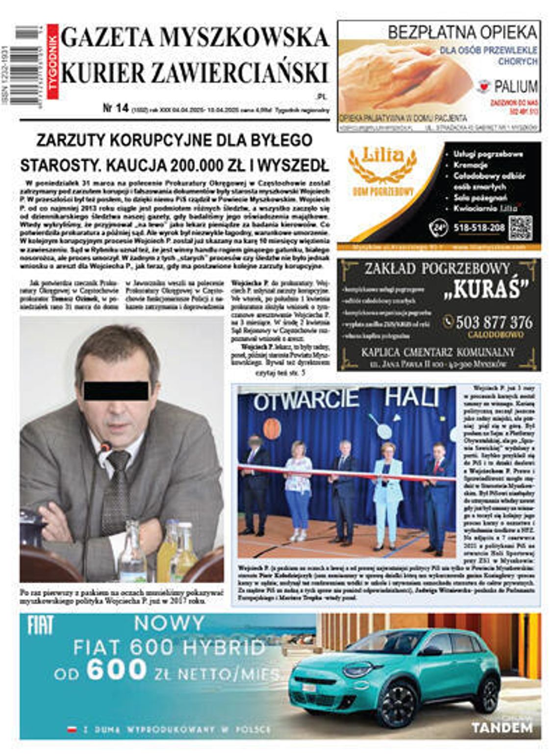 WOJCIECH P. LEKARZ, BYŁY STAROSTA. CIĄGLE TE SAME PRZESTĘPSTWA?