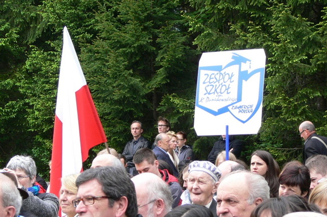 ZAWIERCIANIE ZŁOŻYLI HOŁD POLEGŁYM W EBENSEE 