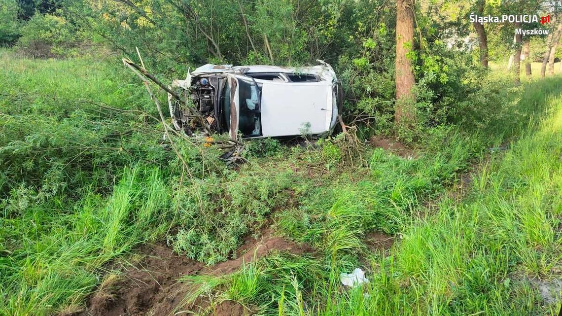 Zderzenie dwóch pojazdów na ulicy Koziegłowskiej