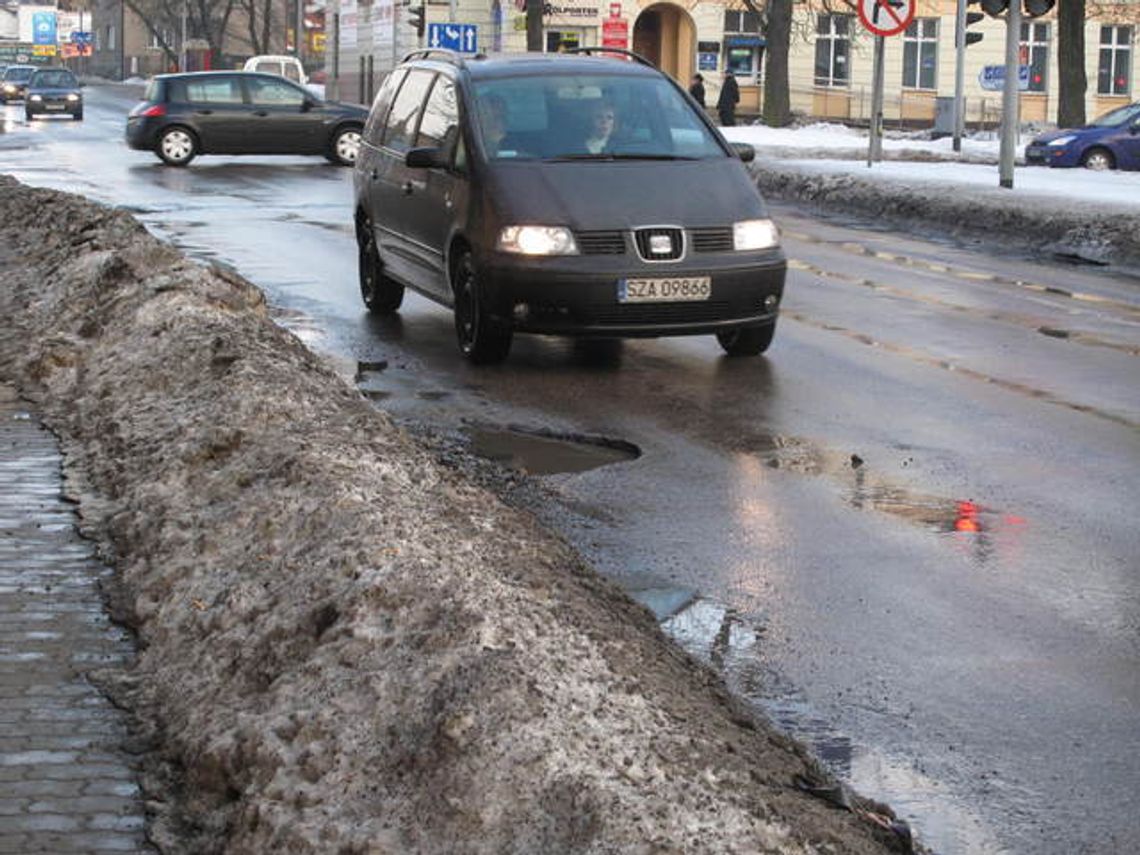 ZIMA NISZCZY DROGI I.. DROGOWCÓW!