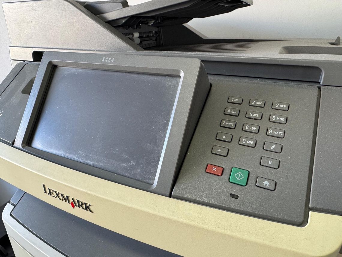 Lexmark X464- urządzenie wielofunkcyjne. Gratis!