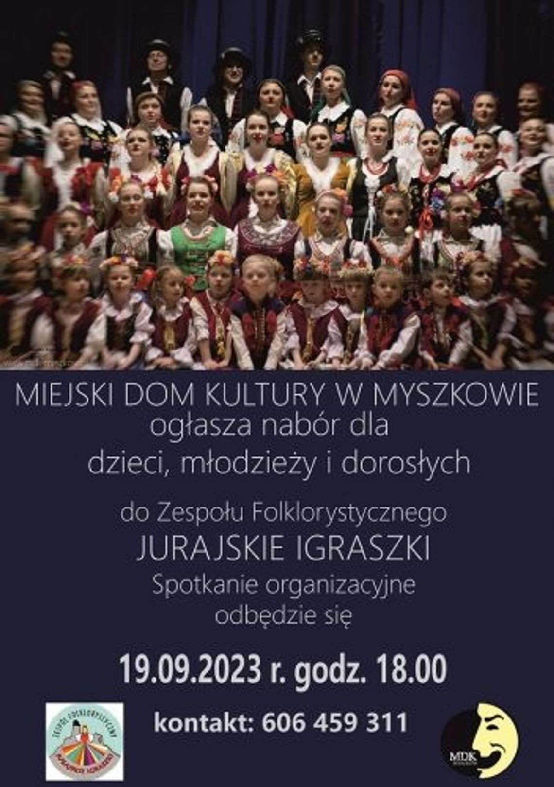 MDK W Myszkowie ogłasza nabór dla dzieci, młodzieży i dorosłych MDK W Myszkowie ogłasza nabór dla dzieci, młodzieży i dorosłych