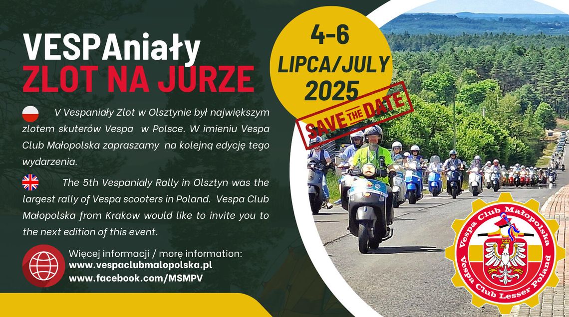 Vespaniały Zlot na Jurze