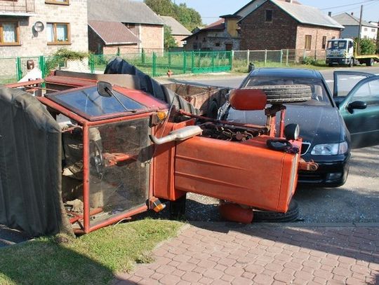 CHCIAŁ UDOWODNIĆ, ŻE DA RADĘ CIĄGNIKOWI