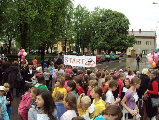 ŻARNOWIEC BIEGAŁ W DESZCZU