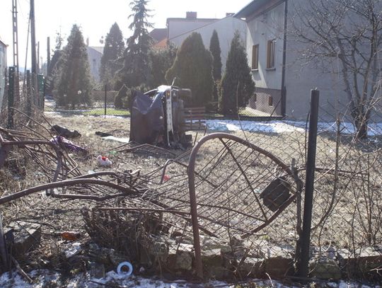 SKASOWAŁ OGRODZENIA I UCIEKŁ