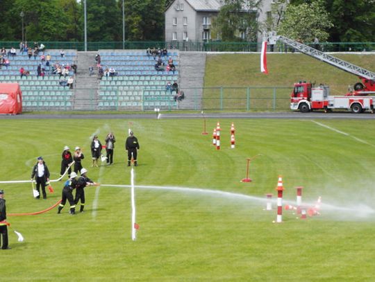 STRAŻACY- OCHOTNICY SPRAWDZALI SWOJE UMIEJĘTNOŚCI