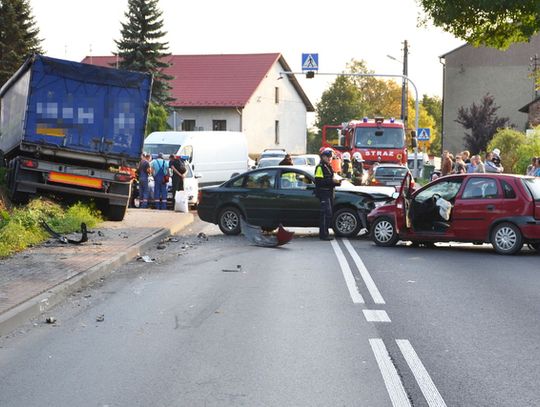 KARAMBOL ZABLOKOWAŁ KRAJÓWKĘ