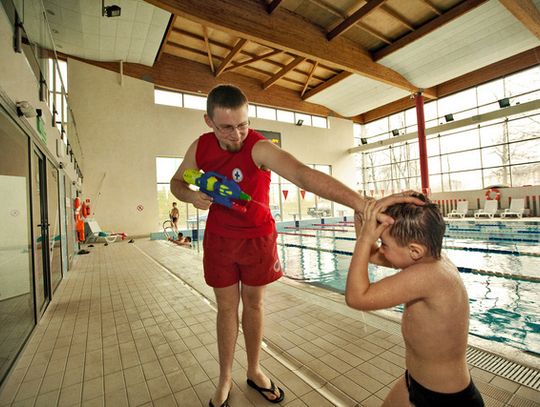 BARDZO MOKRO CZYLI LANY PONIEDZIAŁEK NA BASENIE