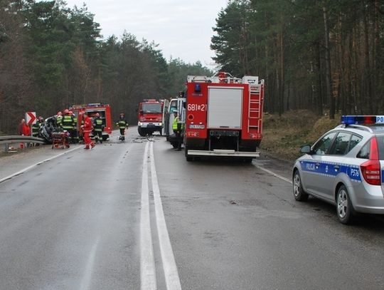 DWIE OSOBY ZGINĘŁY W WYPADKU