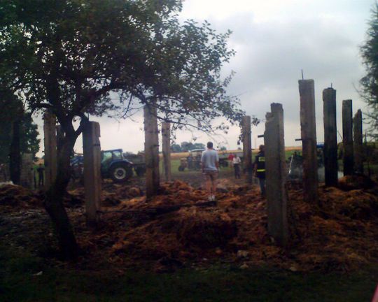 SYRENY ZAWYŁY W DOBRAKOWIE