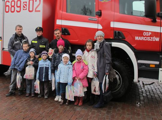 NA MIKOŁAJKI NAJLEPSI STRAŻACY Z MARCISZOWA