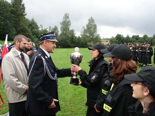 STRAŻACKIE FINAŁY W DESZCZU