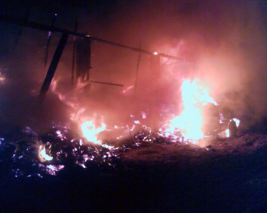 SYRENY ZAWYŁY W DOBRAKOWIE