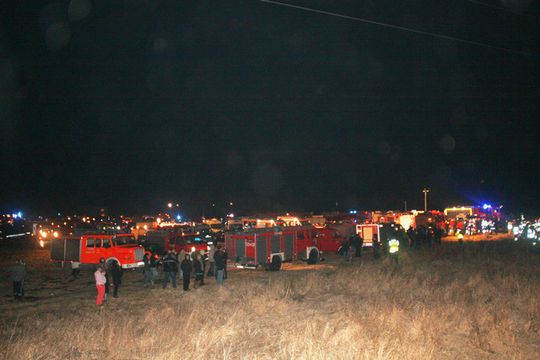 Katastrofa kolejowa w okolicy Szczekocin