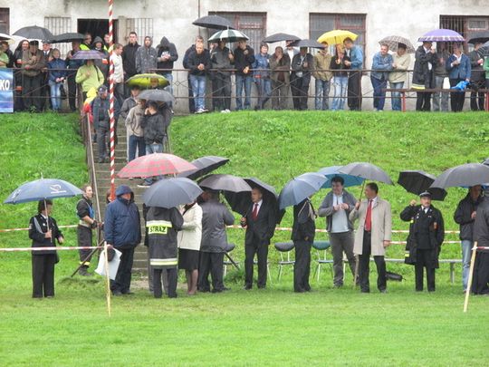 STRAŻACKIE FINAŁY W DESZCZU