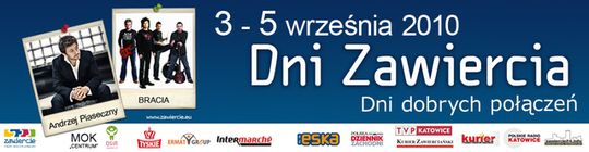 Dni Zawiercia 3 - 5 września: BRACIA, PIASEK I HELOU