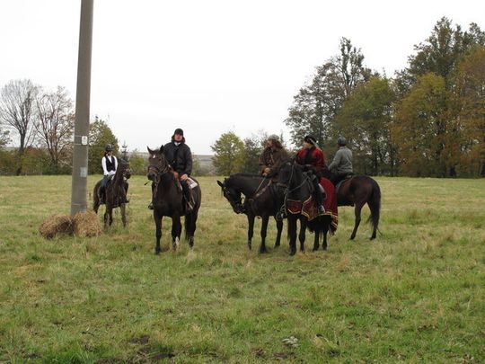 MYŚLIWI POGONILI LISA