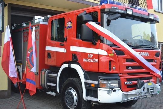 SUPER SCANIA DLA STRAŻAKÓW Z MARCISZOWA