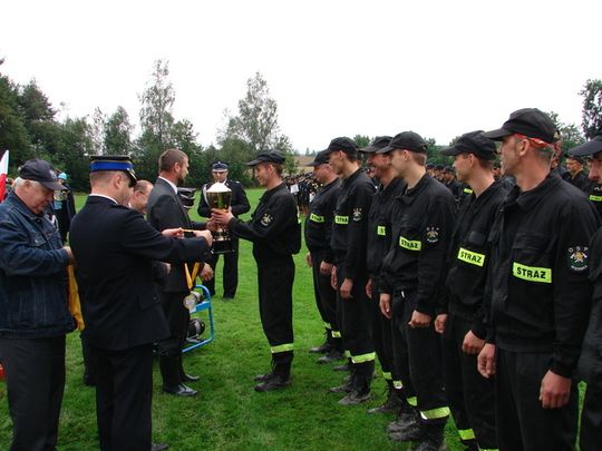 STRAŻACKIE FINAŁY W DESZCZU