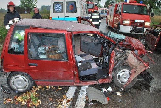 SZEŚĆ OSÓB W SZPITALU