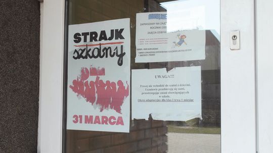STRAJK: WIELU UCZNIÓW NIE POSZŁO DO SZKOŁY