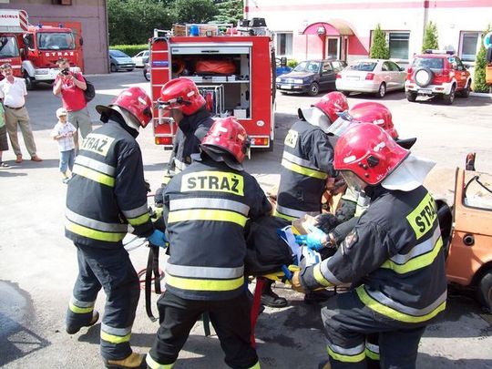 STRAŻACY WŁĄCZYLI SIĘ DO WOŚP